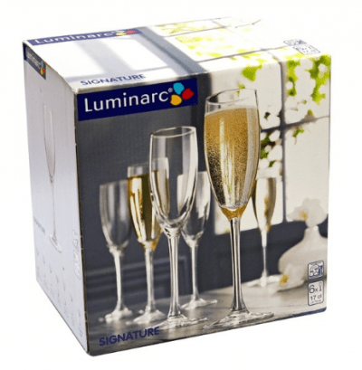 Набор бокалов для шампанского SIGNATURE Luminarc 6*170 мл.