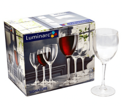 Набор фужеров для вина SIGNATURE Luminarc 6*250 мл.