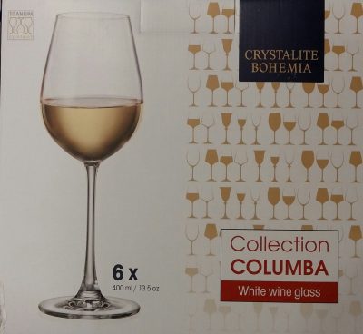 Набор бокалов для вина Bohemia «Collection COLUMBA» 400 мл. (6 шт.)