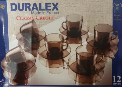 Чайный набор Duralex 220 мл. (12 предметов)