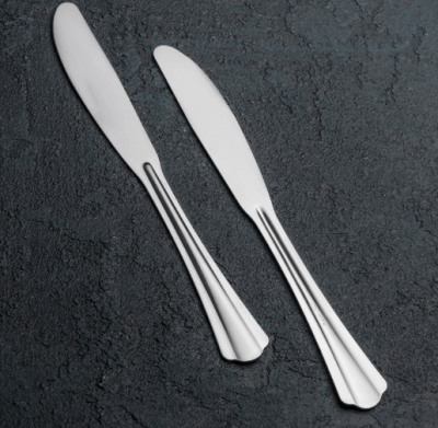 Нож столовый «Новинка» (М27) упрощённой обработки
