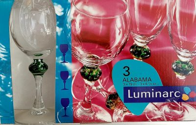 Набор фужеров для вина Luminarc Alabama 3*190 мл.