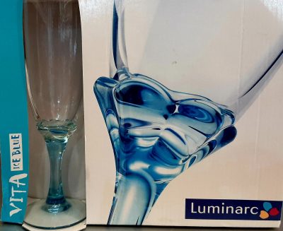 Набор бокалов для шампанского Luminarc VITA Ice blue 3*190 мл.
