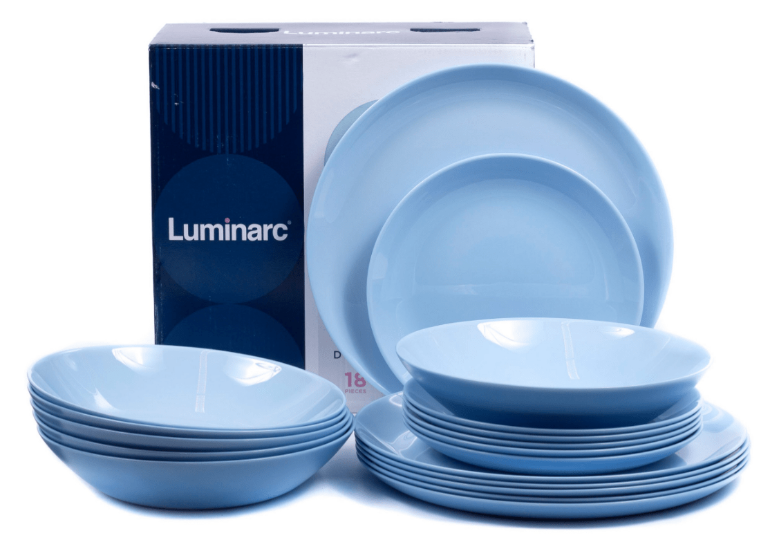 Столовый сервиз Luminarc Diwali Light Blue 18 предметов