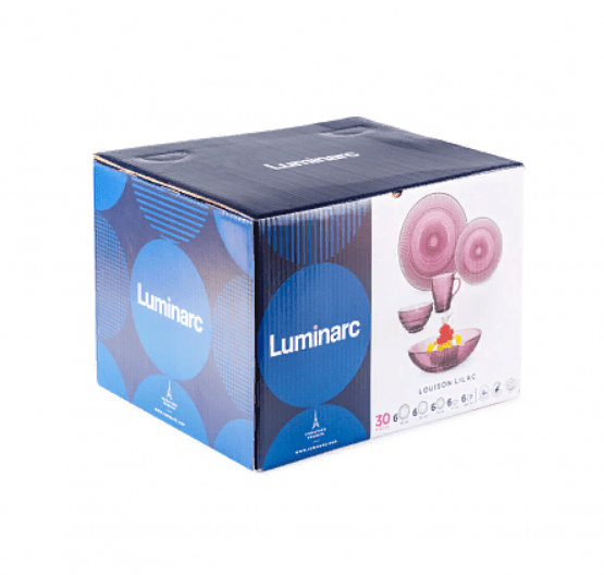Столовый сервиз Luminarc LOUISON LILAC 30 предметов